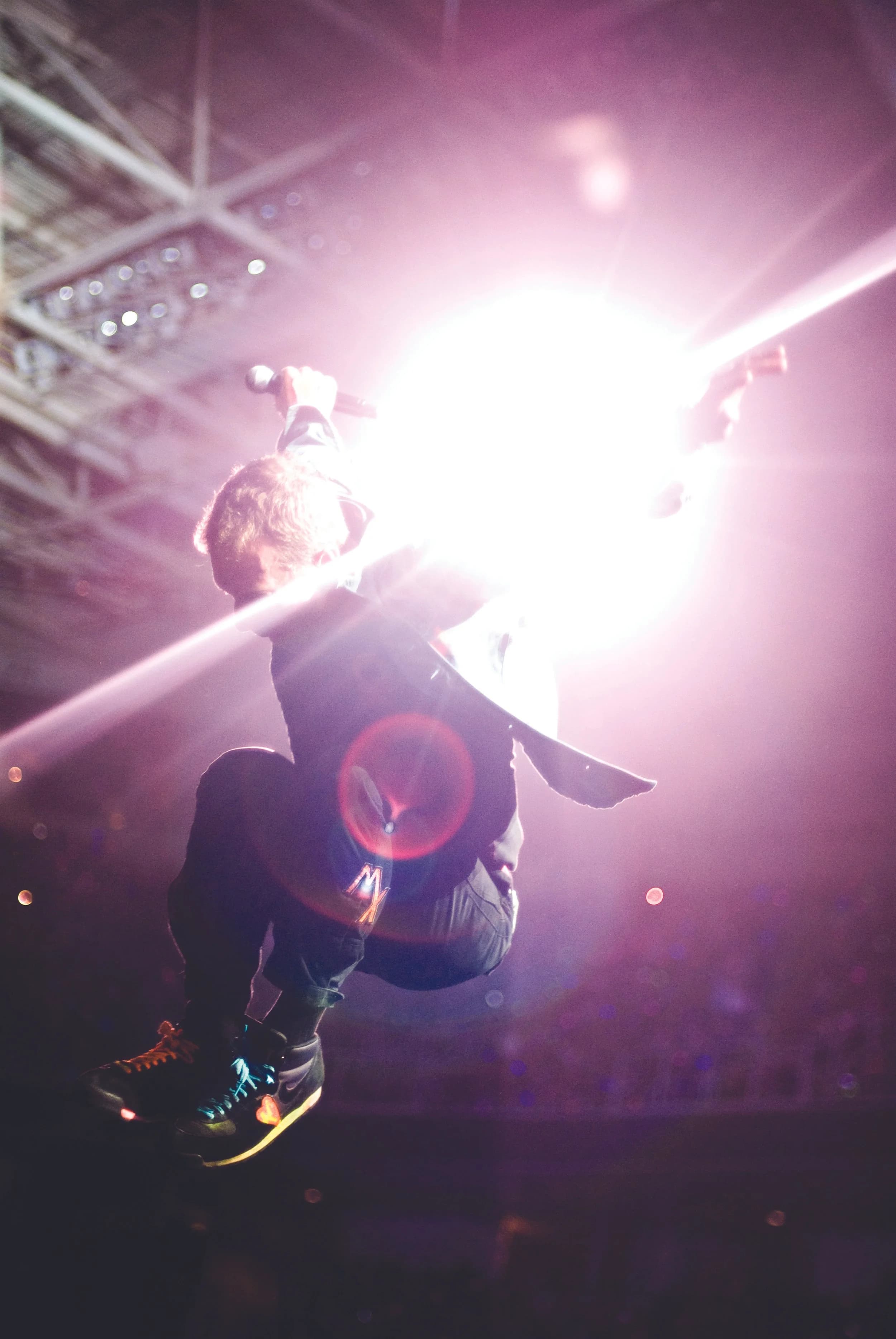 Chris Martin of Coldplay, HP Pavillion, San Jose 2009